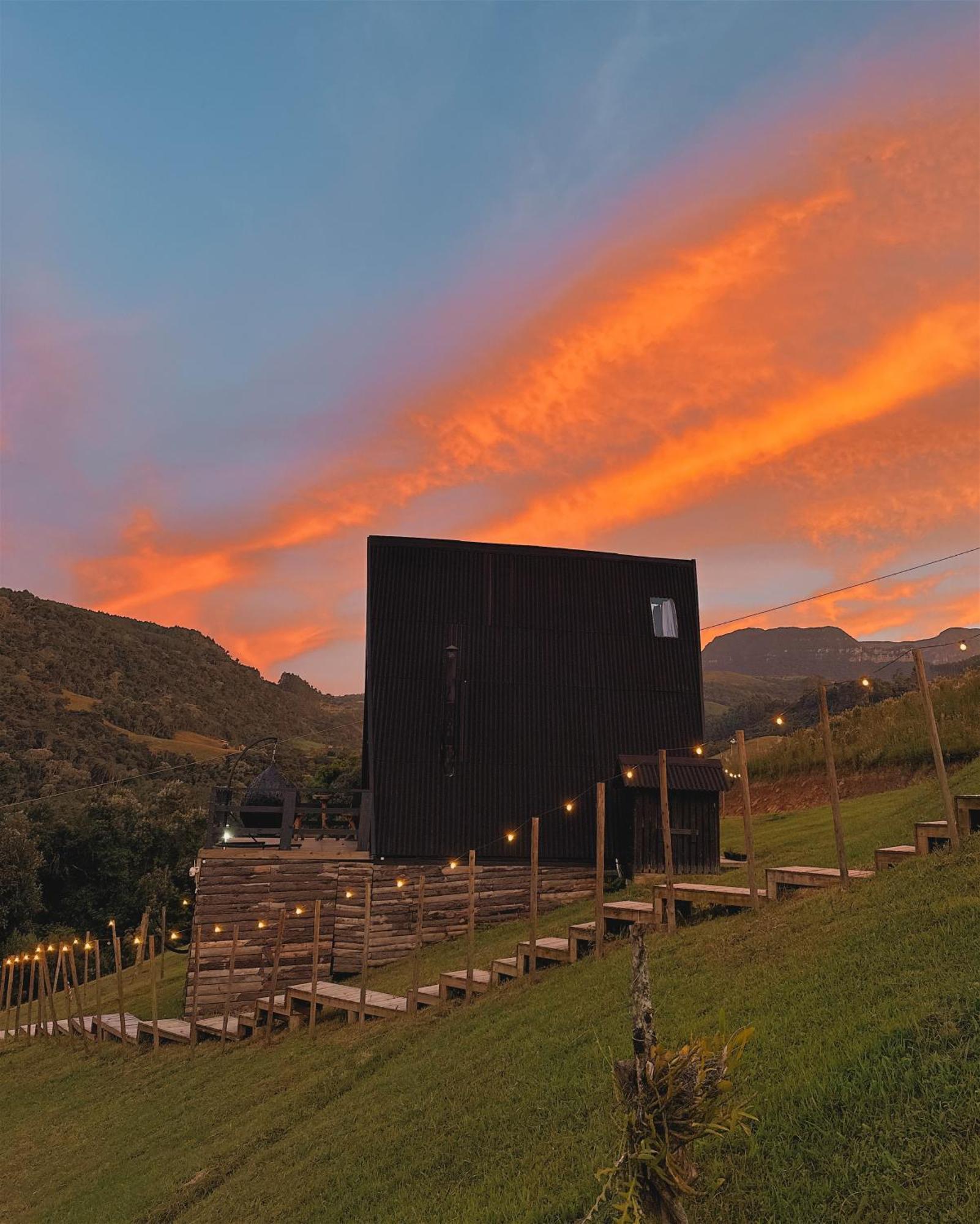Chales O Refugio Alfredo Wagner Exterior photo